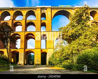 The brick viaduct Stock Photo