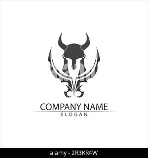 Spartan helmet logo template vector icon design Stock Vector