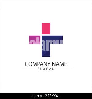 Hospital logo and symbols template icons app Stock Vector