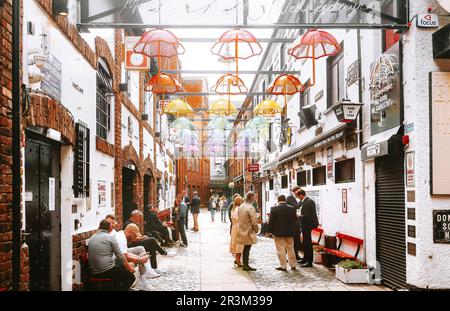 Duke of York pub in Belfast Stock Photo