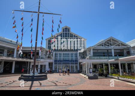 Cape Town, South Africa - 3 February 2023: the waterfront of Cape Town on South Africa Stock Photo