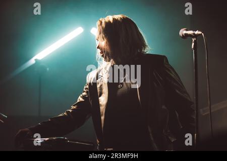 Tilburg, Netherlands. 22nd, April 2023. The French musician and composer Sierra performs a live concert during the Dutch music festival Roadburn Festival 2023 in Tilburg. (Photo credit: Gonzales Photo - Peter Troest). Stock Photo