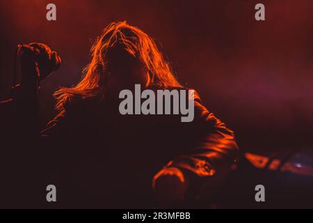 Tilburg, Netherlands. 22nd, April 2023. The French musician and composer Sierra performs a live concert during the Dutch music festival Roadburn Festival 2023 in Tilburg. (Photo credit: Gonzales Photo - Peter Troest). Stock Photo