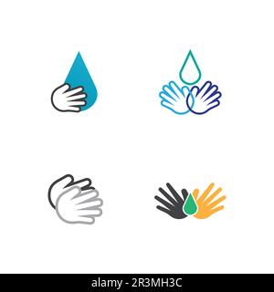 Hand sanitizer bottle icon isolated on white background  Disinfection concept  Washing gel Alcohol bottle for hygiene Vector Illustration Stock Vector