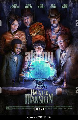 Haunted Mansion Danny DeVito, Rosario Dawson, Tiffany Haddish & LaKeith ...