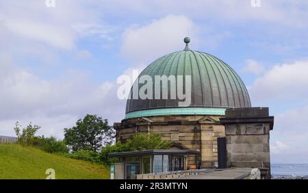 City Observatory Calton Hill Edinburgh Stock Photo