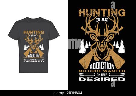 Will find you and we will go hunting tomorrow - Hunting t-shirt design vector template. This design also can use in mugs, bags, stickers, backgrounds, Stock Vector