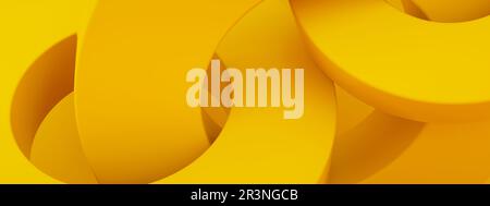 Graphic design with circles Stock Photo