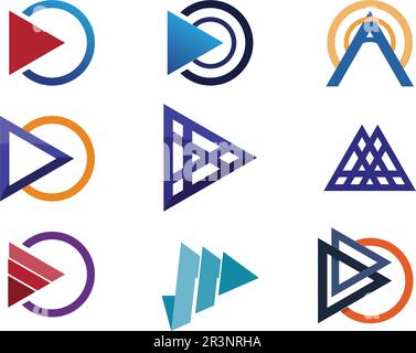 Internet ikon logo vector design Stock Vector
