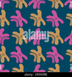 Abstract ornament style seamless pattern. repeat pattern background design Stock Photo