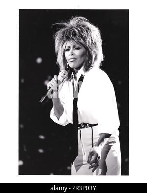 **FILE PHOTO** Tina Turner Has Passed Away, Rock singer Tina Turner performs in 1987 Credit: Ron Wolfson/MediaPunch Stock Photo