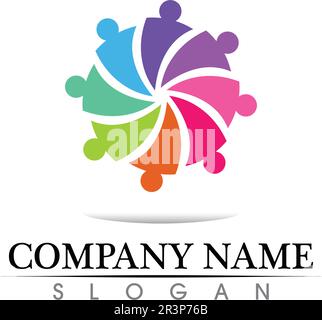 Business Finance professional logo template vector icon Stock Vector