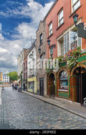 Temple Bar street, Dublin, Ireland Stock Photo