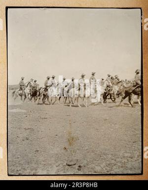 City of London Imperial Volunteers, Green Point Common, during the Second Boer War, Cape Town South Africa, British Military History 1900 Stock Photo