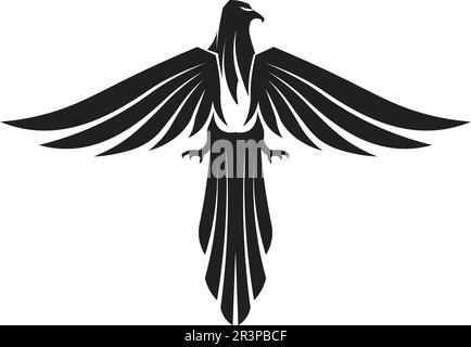 Falcon Wing Logo Template vector icon design Stock Vector