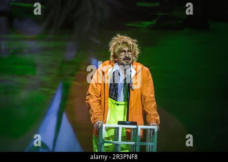 Operation Mindfuck (Gorki Theater) Stock Photo