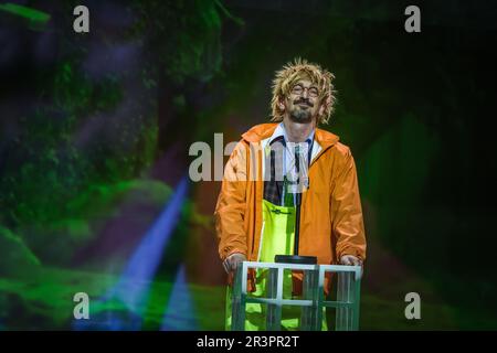 Operation Mindfuck (Gorki Theater) Stock Photo