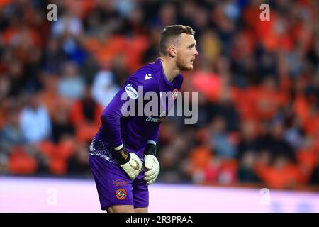 24th May 2023; Tannadice Park, Dundee, Scotland: Scottish Premiership Football, Dundee United versus Kilmarnock; Jack Newman of Dundee United Stock Photo