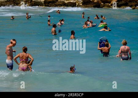 playa de Sant Joan , Alcúdia,Mallorca, balearic islands, spain, europe. Stock Photo