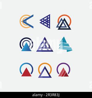abstract film icon vector illustration template design Stock Vector