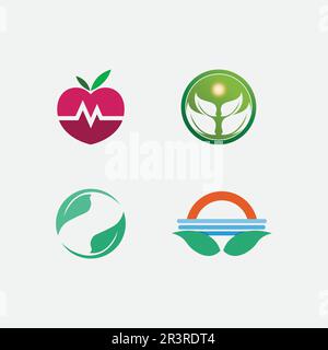 Human character logo sign illustration vector design Stock Vector