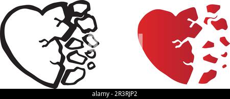 Love Logo and valentine day symbols Vector Template icons app Stock Vector