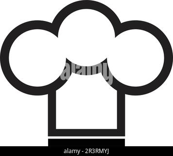 chef logo classical cook catering vector design Stock Vector