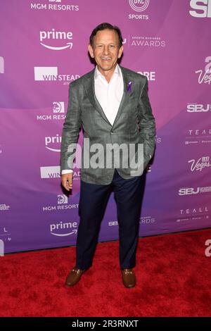 New York, USA. 24th May, 2023. President and CEO of the St. Louis Blues, Chris Zimmerman walking the red carpet at 16th annual Sports Business Awards at the Marriott Marquis at Times Square in New York, NY on May 24, 2023. (Photo by Efren Landaos/Sipa USA) Credit: Sipa USA/Alamy Live News Stock Photo