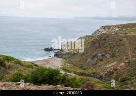 The interior of Catalina Island is well worth an exploratory trip off the coast of southern California. Stock Photo