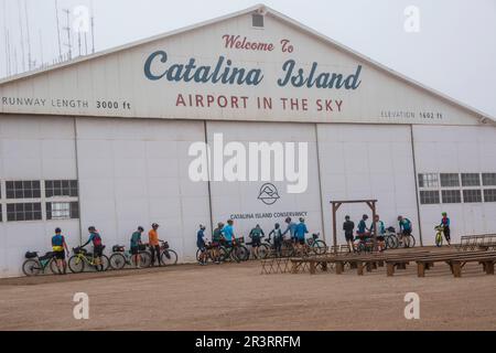 The interior of Catalina Island is well worth an exploratory trip off the coast of southern California. Stock Photo