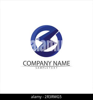 flash electric Vector lightning icon logo and symbols Stock Vector
