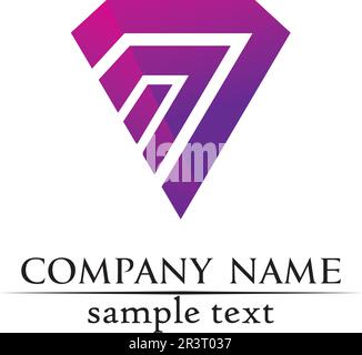 Diamond and Jewel design vector Logo Template symbol Stock Vector