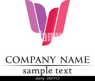 Business Finance professional logo template vector icon Stock Vector