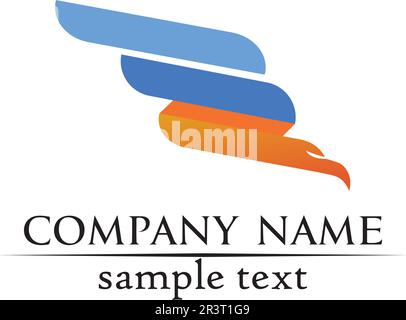 Business Finance professional logo template vector icon Stock Vector