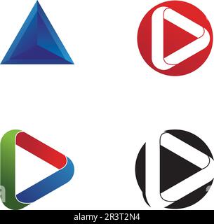 Arrows vector illustration icon Logo Template design Stock Vector