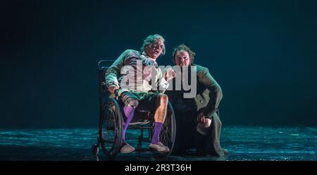 Musical Candide by Leonard Bernstein (Komische Oper Berlin) Stock Photo