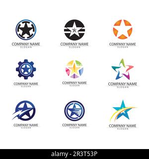 Star icon Template vector illustration design Stock Vector