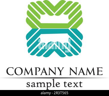 Business Finance professional logo template vector icon Stock Vector