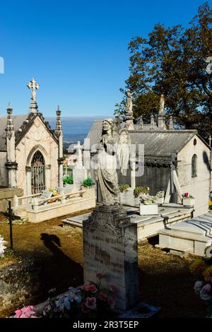 panteon funerario, cementerio, Gouveia,Serra Da Estrela, Beira Alta, Portugal, europa. Stock Photo