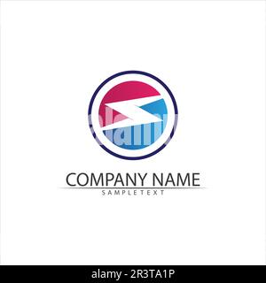 flash electric Vector lightning icon logo and symbols Stock Vector