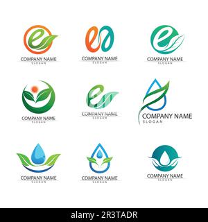 Plant Seeds Logo Concept Template Vector.growing seed logo.Seed grow Vector logo illustration design template Stock Vector