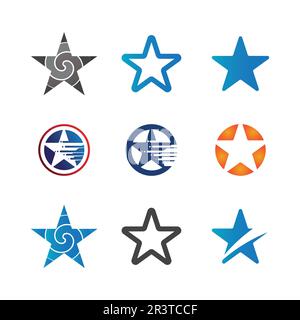 Star icon Template vector illustration design Stock Vector
