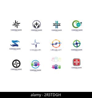 virus,coronavirus, Bacteria, Germs and Microbe isolated on white background. Vector Icon Illustration Stock Vector