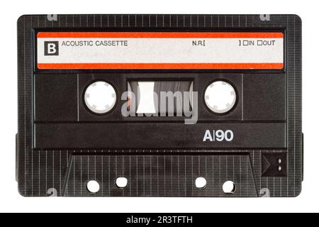 Old cassette tape Stock Photo