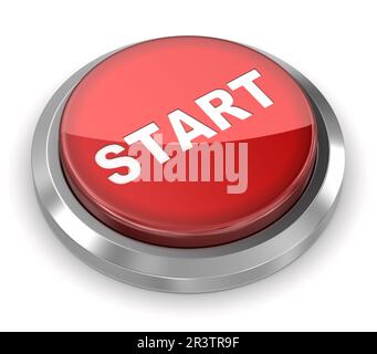 Push Button - Start Stock Photo
