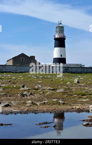 Lighthouse, Tory Island, County Donegal, Tory Island, Ireland Stock Photo