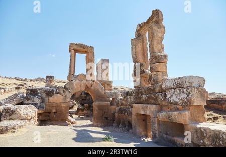 Suayb, in Sanliurfa, Turkey, was said to be the home of Jethro, the father-in-law of Moses from the Old Testament Stock Photo