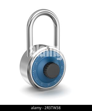 Isolated Lock Stock Photo