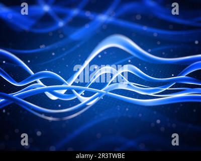 Blue Background Stock Photo