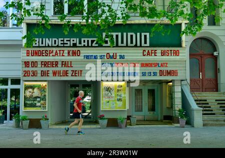 Kino Bundesplatz Studio, Bundesplatz, Wilmersdorf, Berlin, Germany Stock Photo